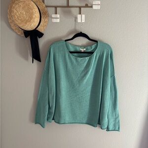 Eileen Fisher Organic Cotton Sweater Large